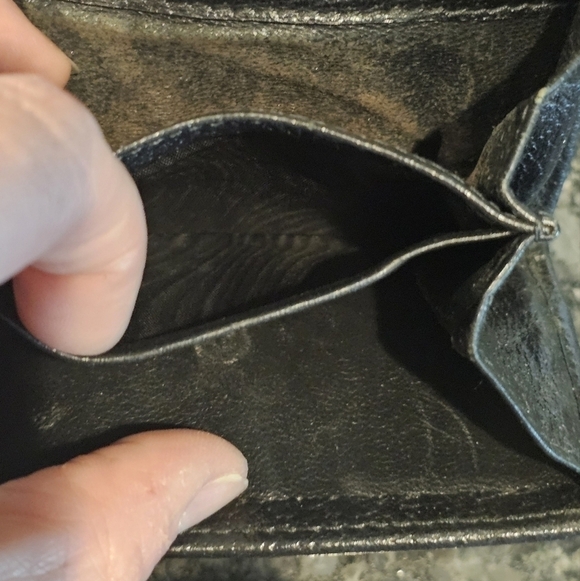 Gucci GG Monogram Canvas Trifold Wallet w/Patches & Wristlet Added - Picture 5 of 17